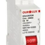 DISJUNTOR UNIP 6A - OUROLUX