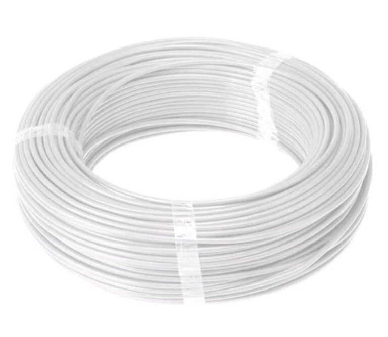 CABO PARALELO ROLO C/ 100 M 2 X 4 MM BRANCO - COBRECOM