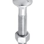 PARAF. FRANCES ZINC C/PORCA SEXT 5/16 X 7 C/ 100 UN - RAYCO