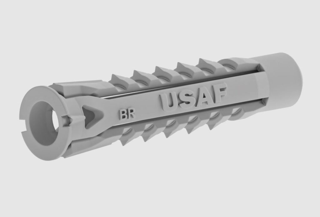 BUCHA U-TB1 N. 08 C/ 100 UN CINZA - USAF