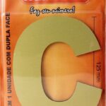 LETRA OURO ESC. 125 MM C - NUMERAL