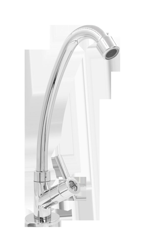 TORNEIRA ABS CROMADA COZINHA BANCADA C72 - ULTRA METAIS / VIT