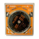 DISCO DIAMANTADO TURBO 7'' OURO ( PRETO ) - BONO