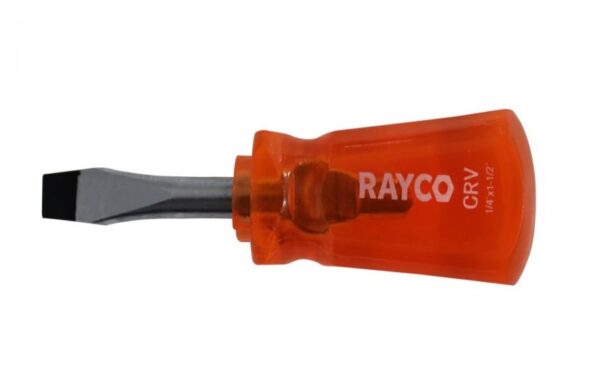 CHAVE FENDA TOCO 1/4'' X 1.1/2'' CRV - RAYCO