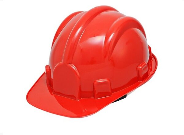 CAPACETE C/ CARNEIRA VERMELHO - PLASTCOR