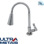 TORNEIRA GOURMET CONE CROMADA COZ. BANCADA 3/4 C77 - 1/4 Volta - ULTRA METAIS