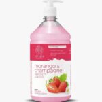 SABONETE LIQUIDO MORANGO CHAMPANHE 1 L TORIALE - QUIMICA LOURENCI