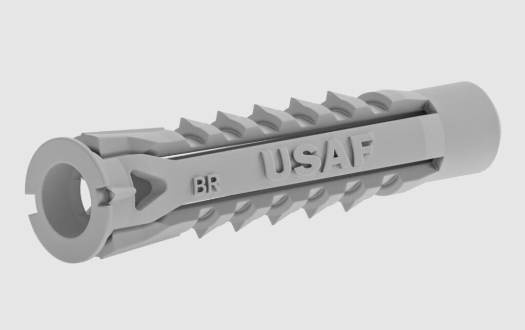 BUCHA U-TB1 N. 06 C/ 200 UN CINZA - USAF
