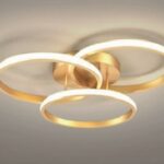 LUSTRE FYM021 - LUMINARIA DOURADO D45 CM - 40W