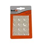 ADESIVO ANTI-IMPACTO SILICONE TRANSP. C/ 12 UN 18MM - BF