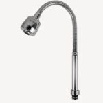 TUBO GOURMET CROMADO 5/8 50CM AREJADOR DOIS JATOS -16MM