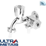 TORNEIRA METAL 1428 TANQUE/MAQUINA MVS CROMADO C50 - ULTRA METAIS