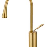 TORNEIRA MONOCOMANDO LAVATORIO ALTA DOURADO CA8208