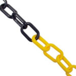 CORRENTE ELO G PRETO/AMARELO C/ 10 M - PLASTCOR