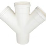 PLAST. - JUNCAO DUPLA ESGOTO SN DN 100 X 100MM