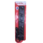 FILTRO DE LINHA 6 TOMADAS ESPACADAS C/ CABO 1M - RF MAX / TECHNA