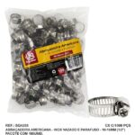 ABRAC. ROSCA S.F (1/2'' A 5/8'') 10 A 16MM C/ 100 UN ( 9MM ) - SQ