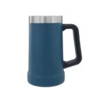 CANECA TÉRMICA CERVEJA 710ML AÇO INOX Azul