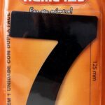 NUMERO 125MM ACM PRETO 7 - NUMERAL