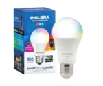 LAMPADA LED BULBO 9W SMART COLORS WIFI BLUETOOTH - PHILBRA