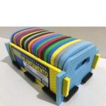 ESPATULA EVA CORES 120 X 100 X 10MM C/ 20 UN DISPLAY - DETOP