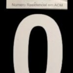 NUMERO RESIDENCIAL BRANCO 0 - STYLE