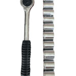 JG. SOQUETE SEXTAVADO 3/8 CATRACA C/ 11 PC - RAYCO