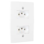 PEE UNA CJ. 2 TOM. PADRONIZADA 2P+T 20A C/ PLACA