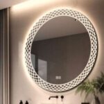 ESPELHO REDONDO 50CM C/ LED IMBUTIDO DIMERIZAVEL - AAA TOP