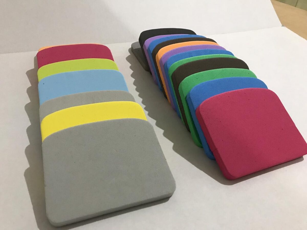 ESPATULA EVA CORES 120 X 100 X 10 MM C/ 20 UN - DETOP