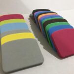 ESPATULA EVA CORES 120 X 100 X 10 MM C/ 20 UN - DETOP