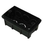 CAIXA DE LUZ 4 X 2 PRETA - GERPLAST