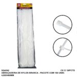 ABRAC NYLON BR 4.8MM X 400MM C/ 100 UN - SQ