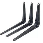 SUPORTE P/ PRATELEIRA 12 X 14 PRETO - FERTAK