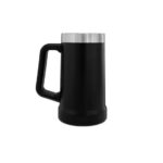 CANECA TÉRMICA CERVEJA 710ML AÇO INOX Preto