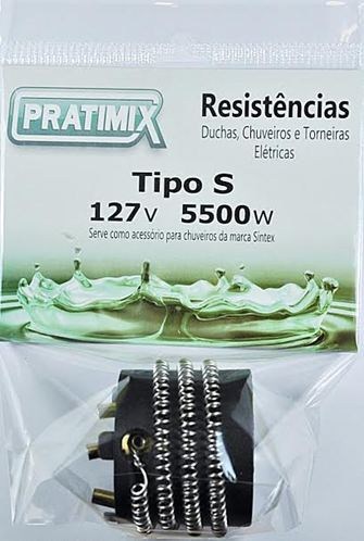 RESISTENCIA 127V 5500W SINTEX (M) - PRATIMIX