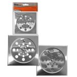 RALO INOX QUADRADO ABRE E FECHA 15 CM - BF