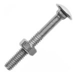 PARAF. FRANCES ZINC C/PORCA SEXT 5/16 X 6 C/ 100 UN - JOMARCA