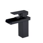 TORNEIRA MONOCOMANDO ATRIO BAIXA - PRETA