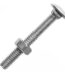PARAF. FRANCES ZINC C/PORCA SEXT 3/16 X 3 C/ 100 UN - JOMARCA