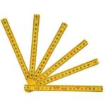 METRO DE PLASTICO ABS 2M COM 10 DOBRAS MIRAC