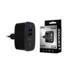CARREGADOR TOMADA 2.1A C/ 2 ENTRADAS USB - MBTECH
