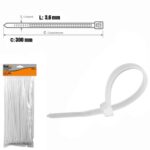 ABRAC NYLON BR 3.6MM X 300MM C/ 100 UN - BF