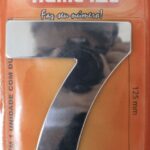 NUMERO 125MM ACM ESPELHADO 7 - NUMERAL