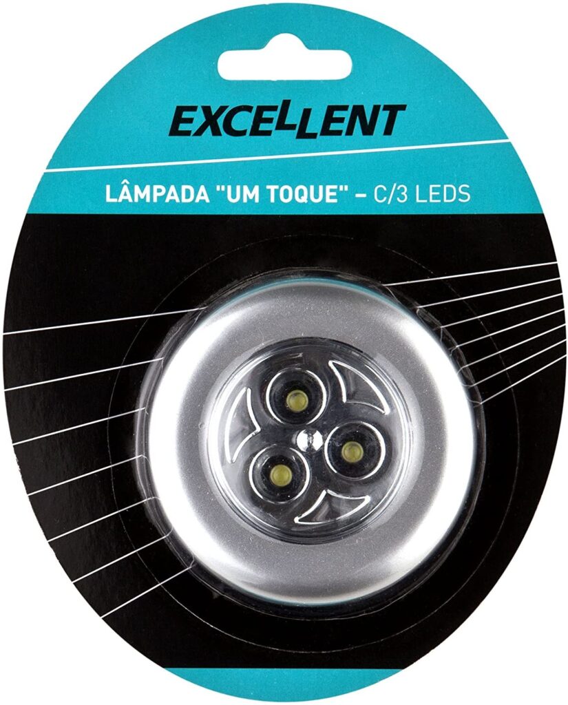 LUMINARIA 1 TOQUE C/ 3 LEDS - GBX
