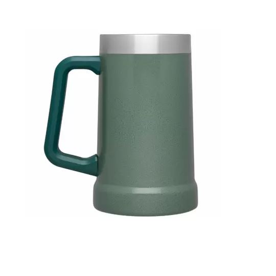 CANECA TÉRMICA CERVEJA 710ML AÇO INOX Verde