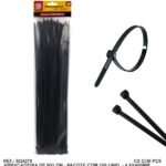 ABRAC NYLON PR 4.8MM X 400MM C/ 100 UN - SQ