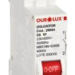 DISJUNTOR UNIP 125A - OUROLUX