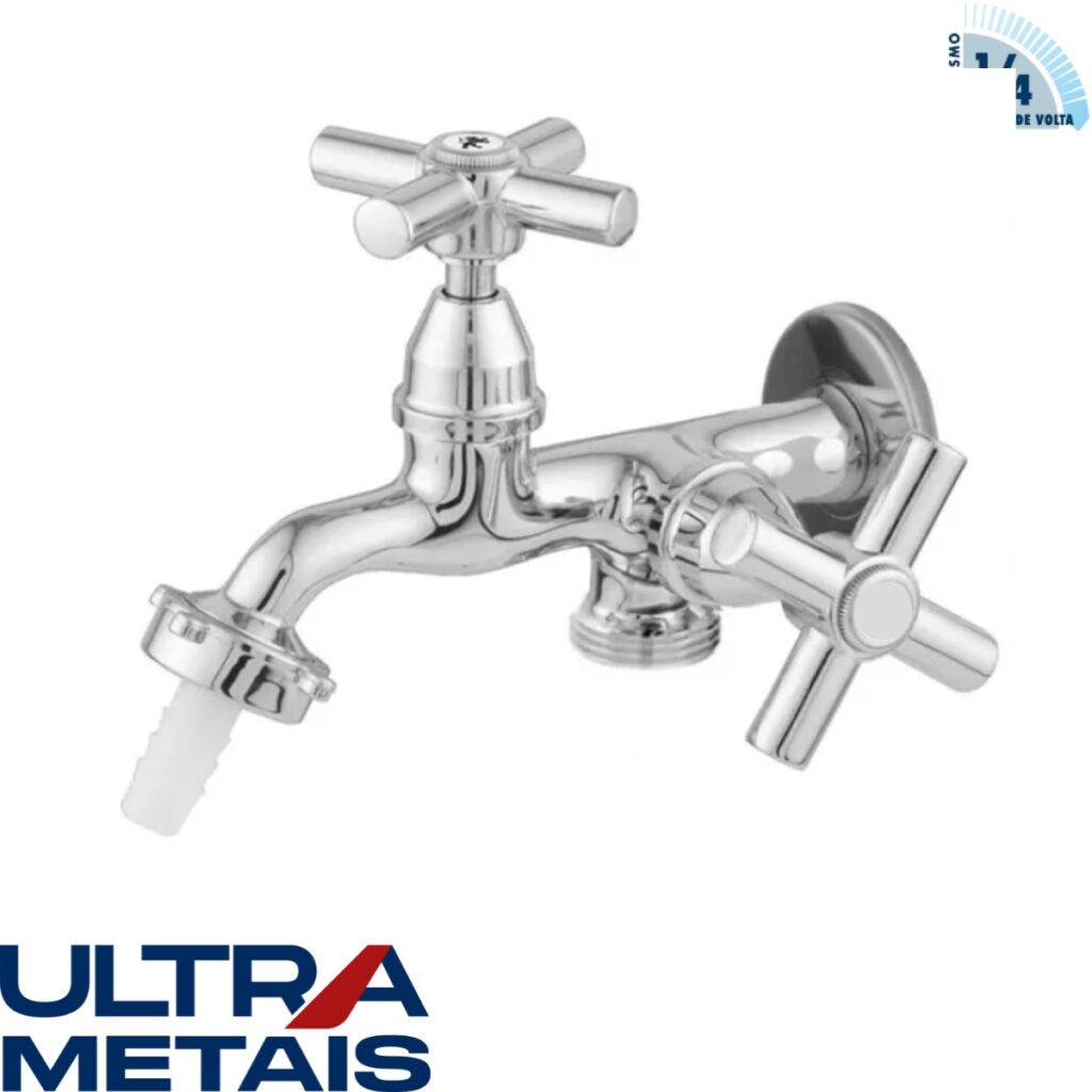 TORNEIRA METAL 1428 TANQUE/MAQUINA MVS CROMADO C31 - ULTRA METAIS