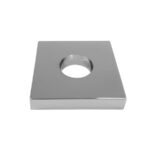 CANOPLA ABS QUADRADA CROMADA